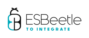 New ESBeetle logo reflecting simplicity of our cloud integration solution and emphasizing focus on Enterprise Service Bus fulfilling all of your integration needs
